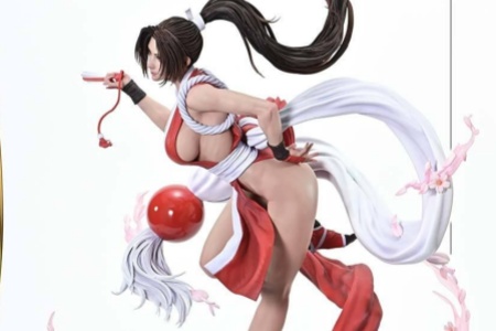 《拳皇98》不知火舞1/4手辦正式開訂：夠辣夠勁爆！