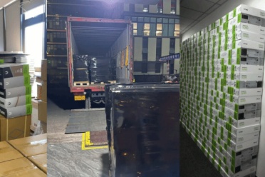 大量RTX 5090顯示卡疑似流入國內！一面牆全是頂級顯示卡
