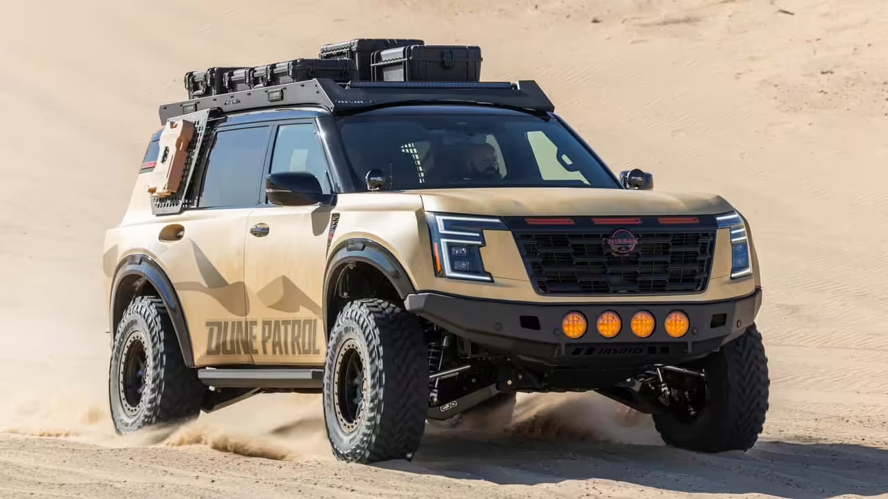 日產途樂北美版Armada Dune Patrol概念車“沙漠猛獸”
