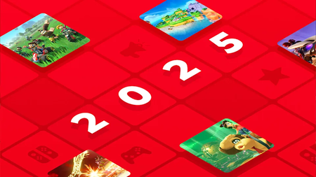 ‌任天堂上線2025年度遊戲回顧 Switch全系列資料公開