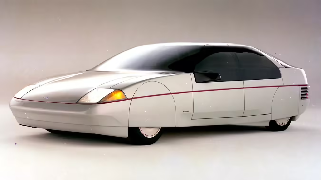 ‌福特概念車Probe IV驚現二手平臺，風阻係數僅0.15