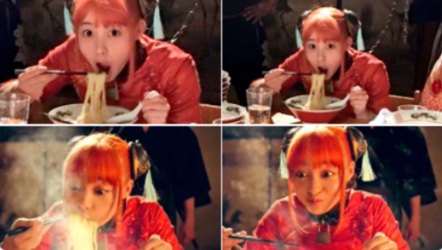 橋本環奈“烏冬麵不算飯”幕後照神還原《銀魂》神樂